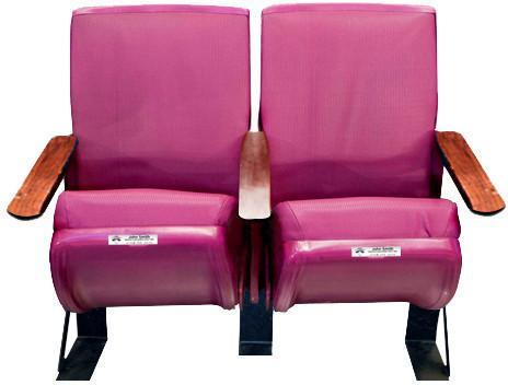 Authentic Fuchsia Madison Square Garden Seat Pair