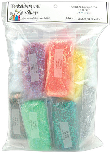 Angelina Crimped Cut Fibers .1 Ounce 20/Pkg-Jelly