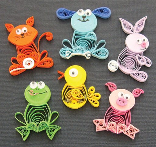 Quilling Kit - Animal Buddies