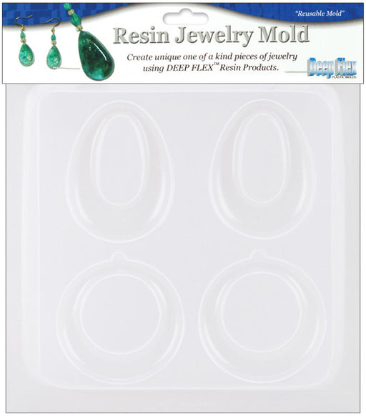 Reusable Plastic Earring Mold - 5.5" x 7"