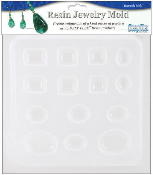 Reusable Plastic Mold Assorted Shapes - 6.5" x 7"