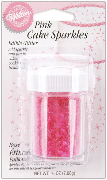 Cake Sparkles Pink - 0.25 oz.