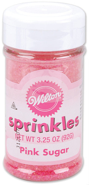 Pink Sugar Sprinkles - 3.25 oz.