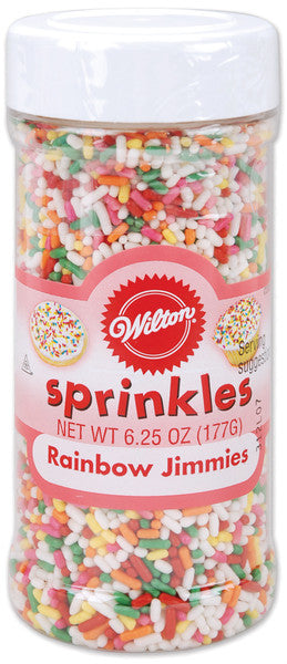 Rainbow Jimmies Sprinkles - 6.25 oz.