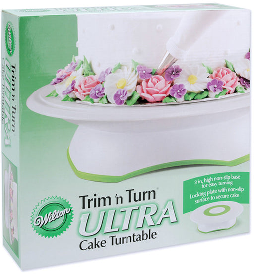 Round Trim 'n Turn Ultra Cake Turntable - 12"