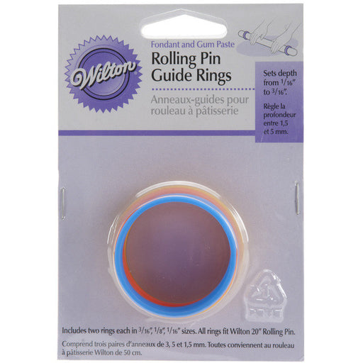 Fondant and Gum Paste Rolling Pin Guide Rings