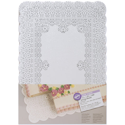 Show 'N Serve Cake Boards Rectangle - 14" x 20"