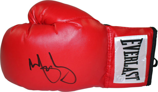 Mark Wahlberg Signed Red Everlast Boxing Glove (Authentic Signings Auth)