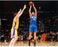 Danilo Gallinari Knicks Blue Jersey Jump Shot vs Lakers 16X20 photo