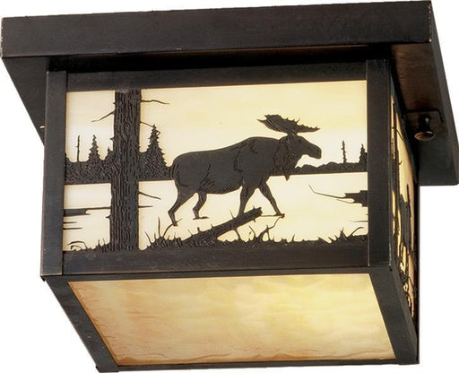 10 Inch Sq Hyde Park Moose Creek Flushmount