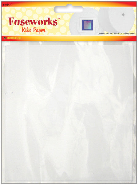 Fuseworks Kiln Paper Sheets - 4 Ct