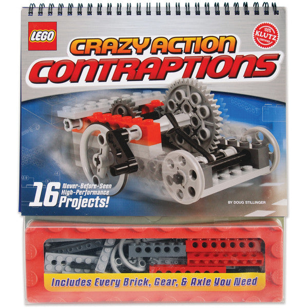 Lego Crazy Action Contraptions Book Kit