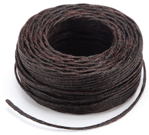 Waxed Thread Brown - 25 Yards