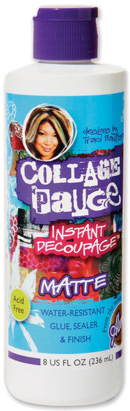 Collage Pauge Instant Decoupage Matte - 8 oz.