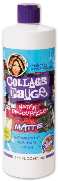 Collage Pauge Instant Decoupage Matte - 16 oz.