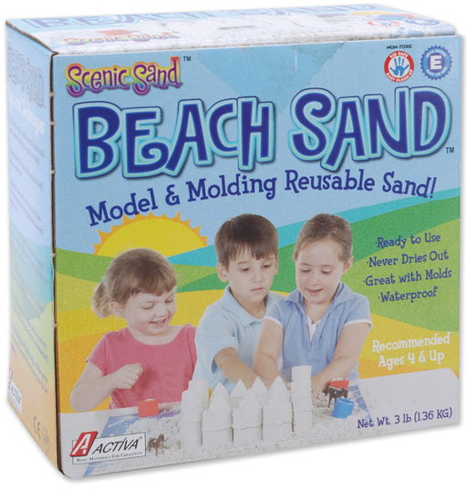 White Scenic Sand Beach Sand - 3 lb.