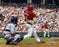 Barry Larkin Swing Horizontal 16x20 Photo w/ "HOF 2012" Insc