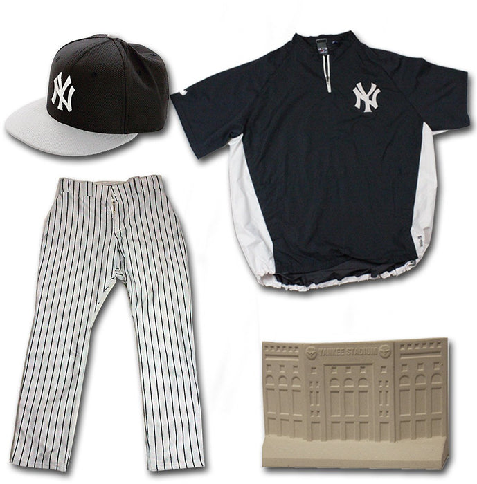 Vernon Wells 2013 Team Issued Set - BP Hat Home BP Jersey & Pinstripe Pants