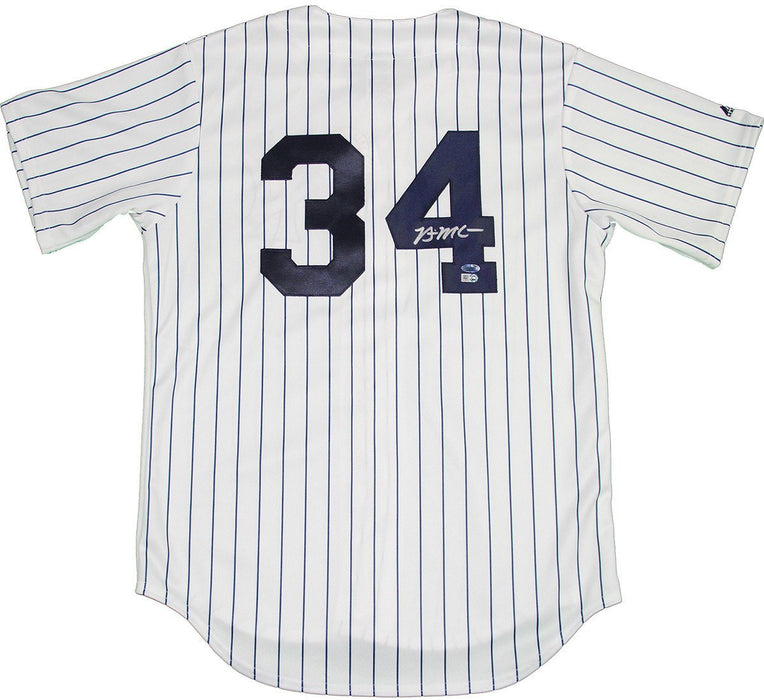 Brian McCann Signed New York Yankees Replica Pinstripe Jersey (MLB Auth)