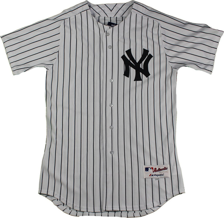 New York Yankees Authentic Pinstripe Jersey Uns Blank