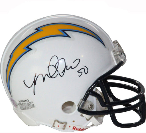 Manti Te'o San Diego Chargers Signed Helmet (Manti Te'o Holo Only)