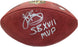 John Riggins Signed Duke Football w/ SB XVII MVP Insc