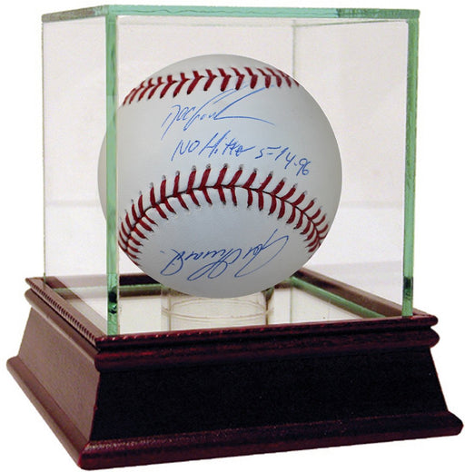 Dwight Gooden and Joe Girardi Dual Signed MLB Baseball w/ "No Hitter & Date" Insc.