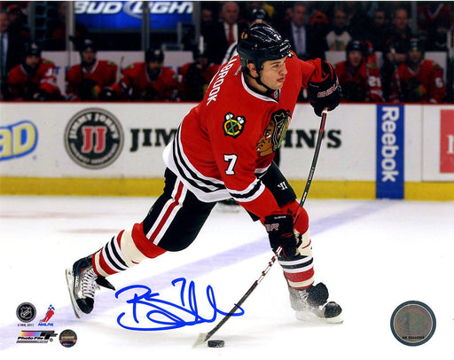 Brent Seabrook Signed 8x10 Action Photo