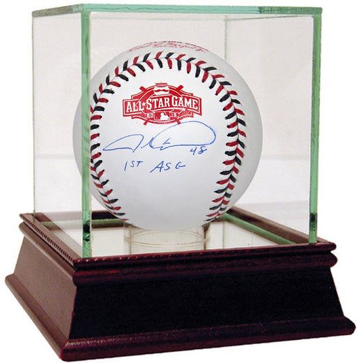 Jacob deGrom Signed 2015 All-Star Game Logo Baseball w/ "1st ASG" Insc. (MLB Auth)