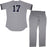 Brendan Ryan Set- NY Yankees 2014 Season #17 Team Issued Grey Jersey  Grey Pants Set