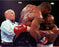 Mike Tyson Evander Holyfield Dual Signed Biting Holyfield 8x10 Photo