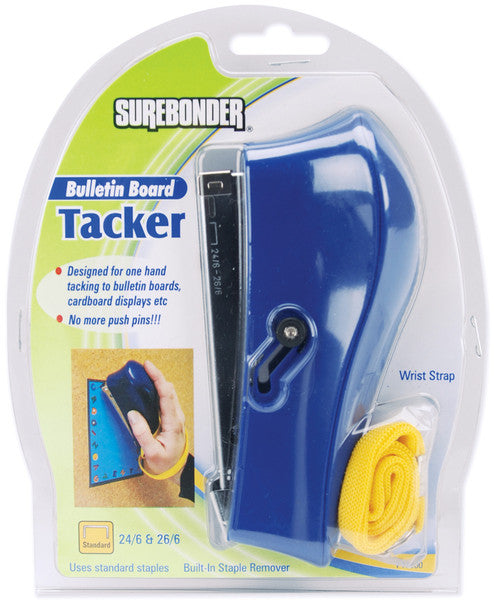 Bulletin Board Tacker - Blue