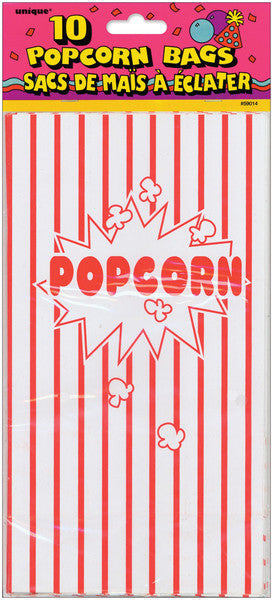 Paper Party Bags Popcorn - 10" x 5.25"