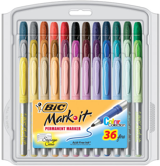 Permanent Markers Fine Point - 36 Ct