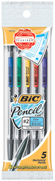 Bic Mechanical 0.5mm Fine Pencil - 5 Ct