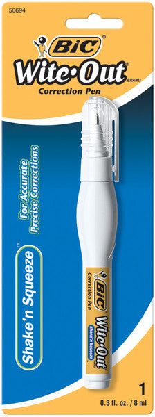 Wite Out Shake N Squeeze Correction Pen - 0.3 oz.