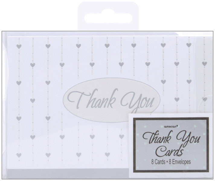 Thank You Cards & Envelopes - Formal Affair Glitter