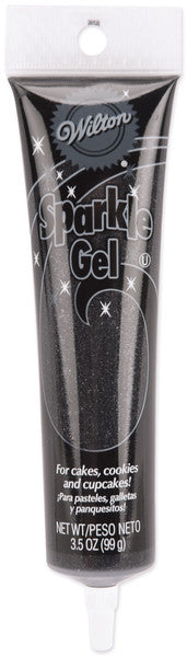 Sparkle Decorating Gel Black - 3.5 oz.