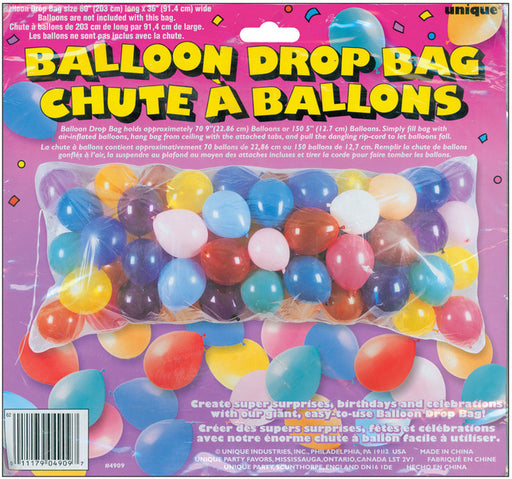 Balloon Drop Bag - 80" x 36"