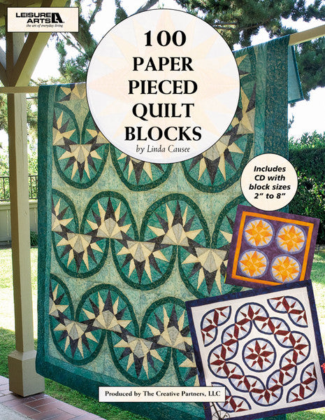 Leisure Arts-100 Paper Pieced Quilt Blocks
