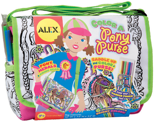 Color A Pony Purse Kit