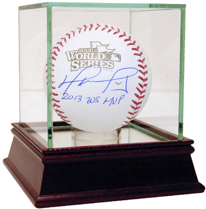 David Ortiz Signed 2013 World Series Baseball w/ "13 WS MVP" Insc (Fanatics/SSM) (MLB Auth)