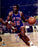 Earl Monroe Signed New York Knicks Dribbling 8x10 Photo