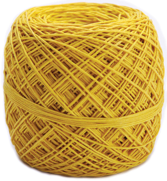 Yellow 20# Hemp Cord - 400 Feet