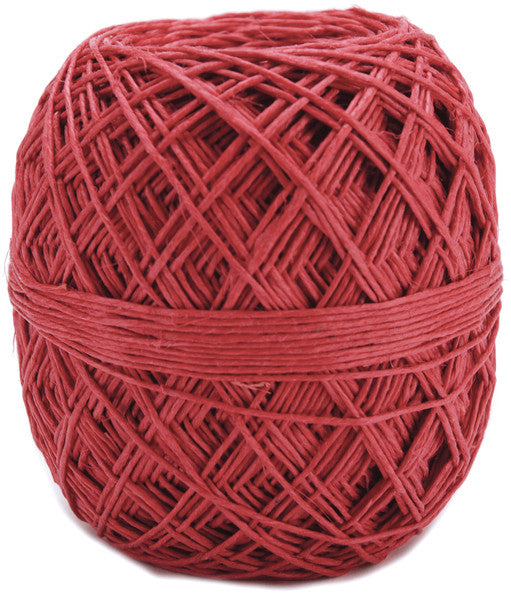 Red 20# Hemp Cord - 400 Feet