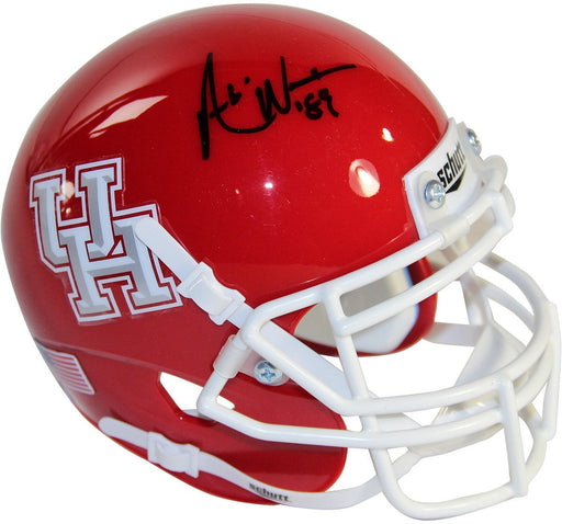 Andre Ware Signed Houston Cougars Schutt Mini Helmet w/ "'89" Insc.