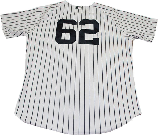 Robert Coello  Jersey - NY Yankees 2014 Spring Training Opening Day Game Used #62 Pinstripe Jersey (HZ102624) (0000003961) (Size 50)