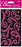 Pink Puffy Flourish Stickers - 3.625" x 6.75"