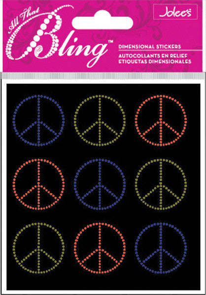 Peace Seals Stickers - 4" x 3.625"