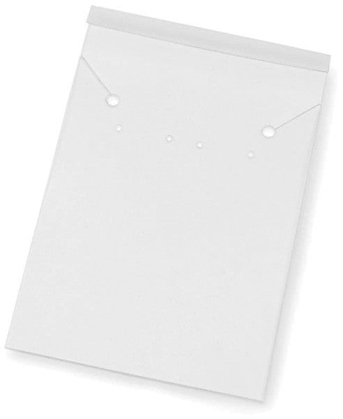 PVC Jewelry Cards - 3.125" x 2.625"